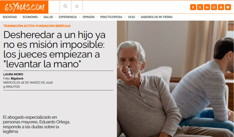 Desheredar a un hijo ya no es misión imposible: los jueces empiezan a "levantar la mano"