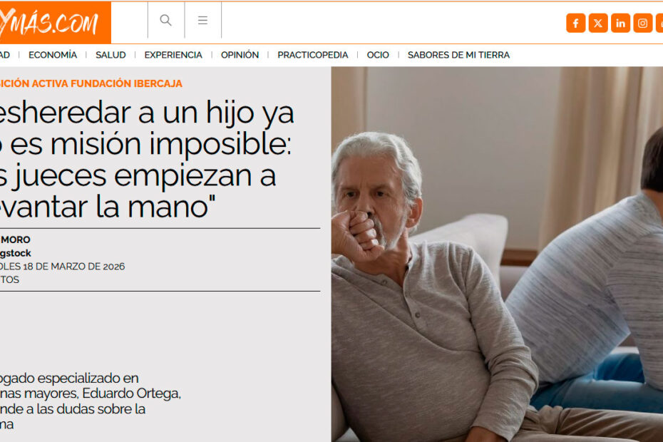 Desheredar a un hijo ya no es misión imposible: los jueces empiezan a "levantar la mano"