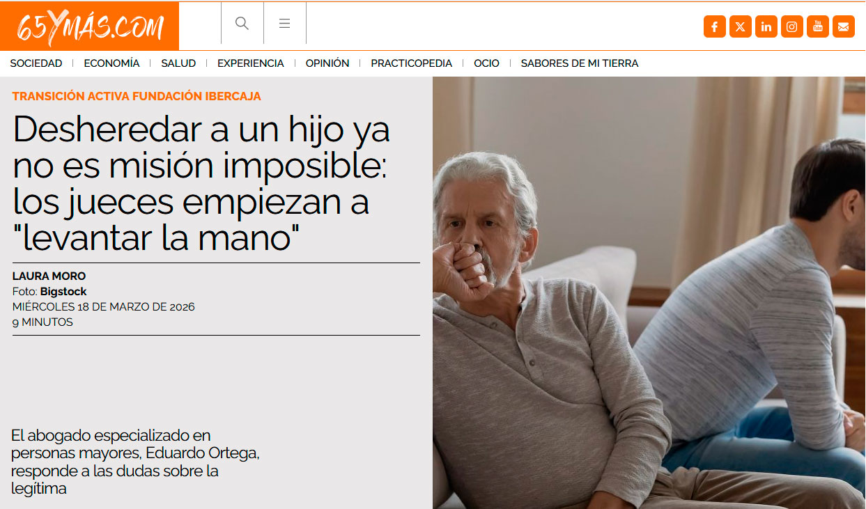 Desheredar a un hijo ya no es misión imposible: los jueces empiezan a "levantar la mano"
