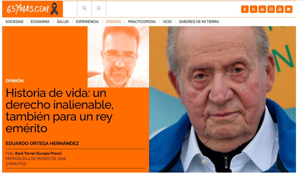Historia de vida: un derecho inalienable, también para un rey emérito