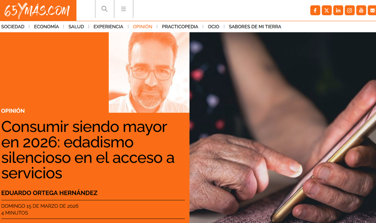 Consumir siendo mayor en 2026: edadismo silencioso en el acceso a servicios
